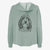 Gerard the Petit Basset Griffon Vendeen - Women's Cali Wave Zip-Up Sweatshirt