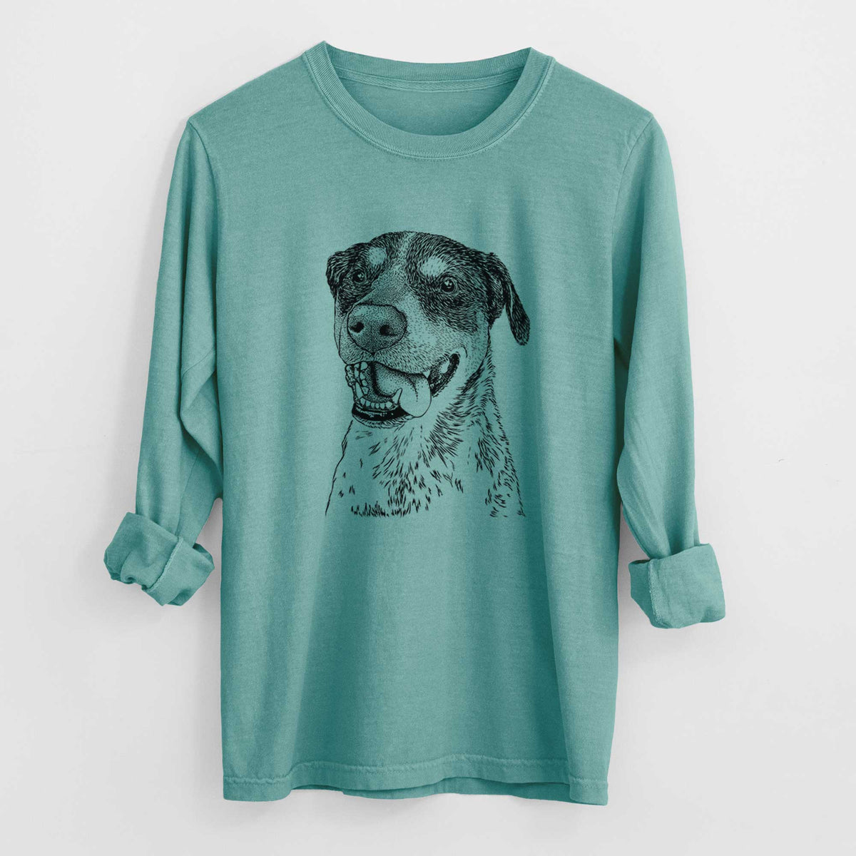 Bare Gerti the Mixed Breed - Heavyweight 100% Cotton Long Sleeve