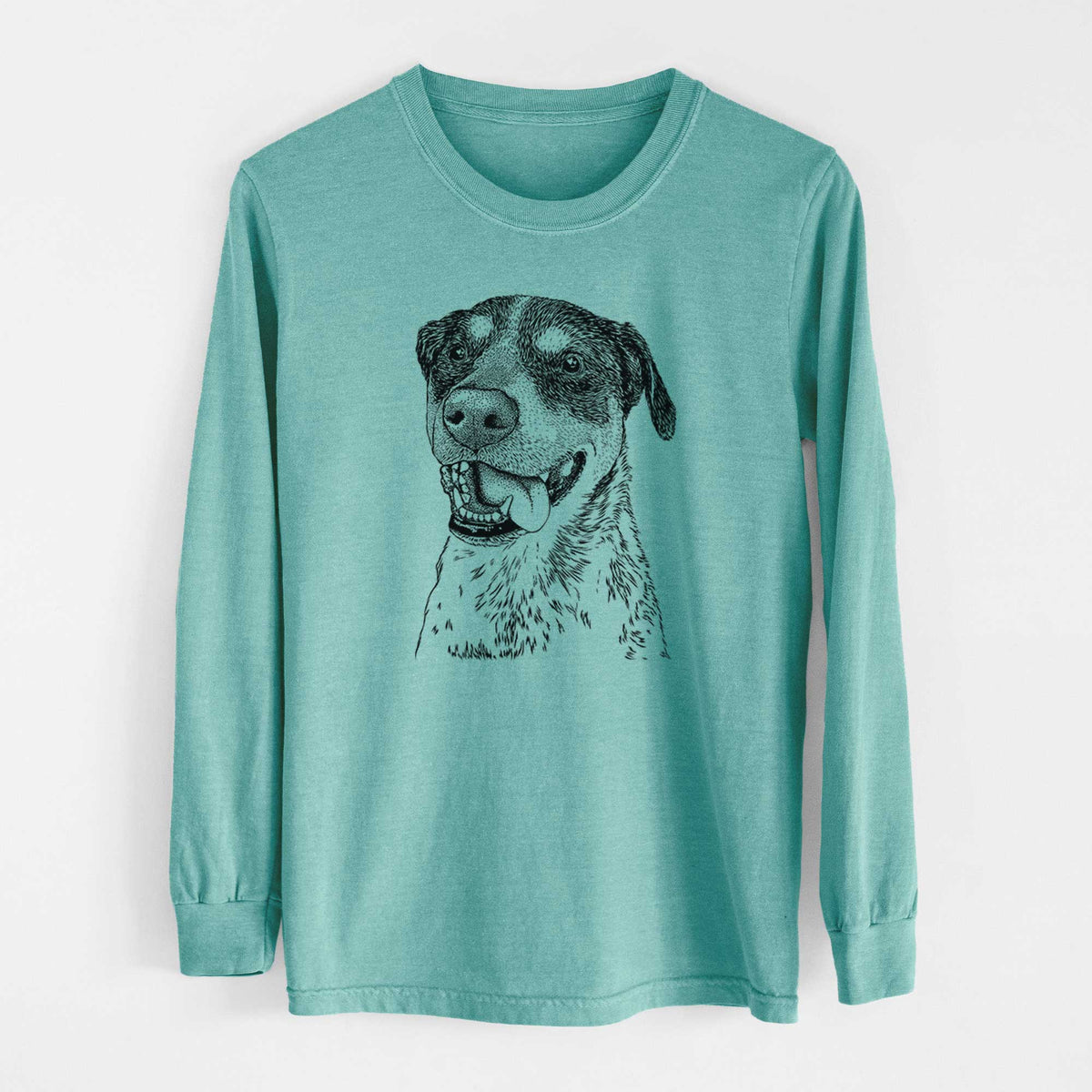 Bare Gerti the Mixed Breed - Heavyweight 100% Cotton Long Sleeve