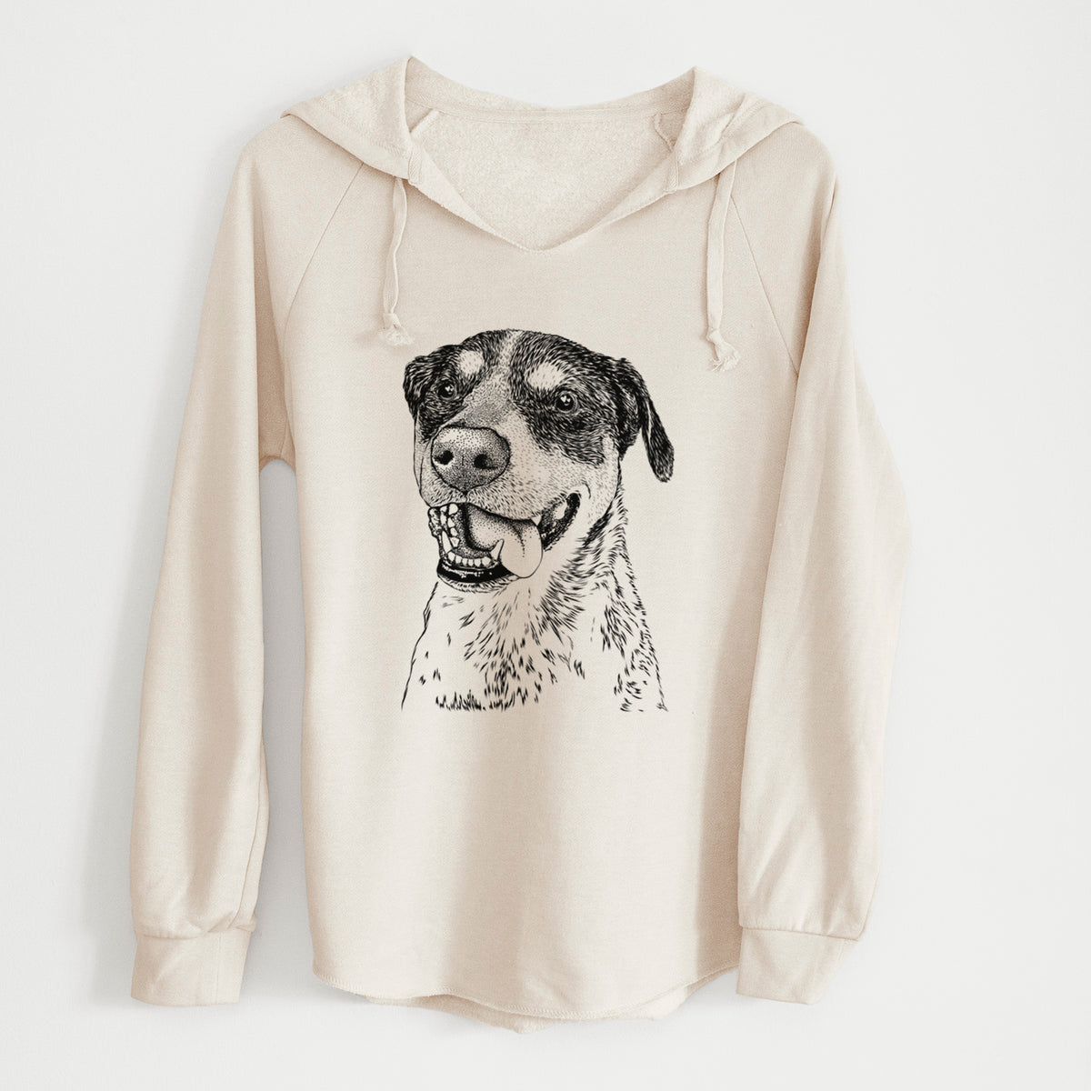 Bare Gerti the Mixed Breed - Cali Wave Hooded Sweatshirt