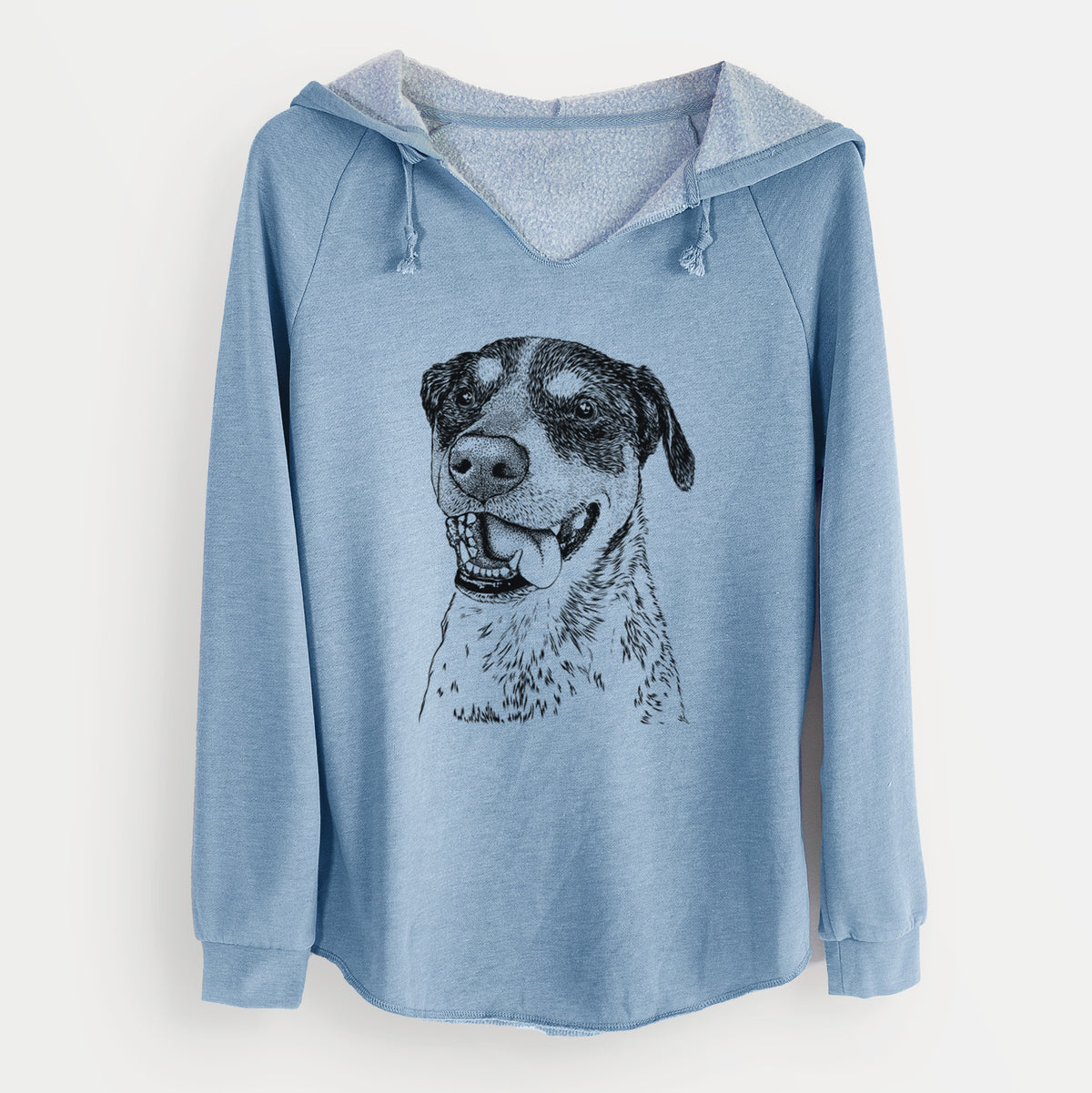 Bare Gerti the Mixed Breed - Cali Wave Hooded Sweatshirt