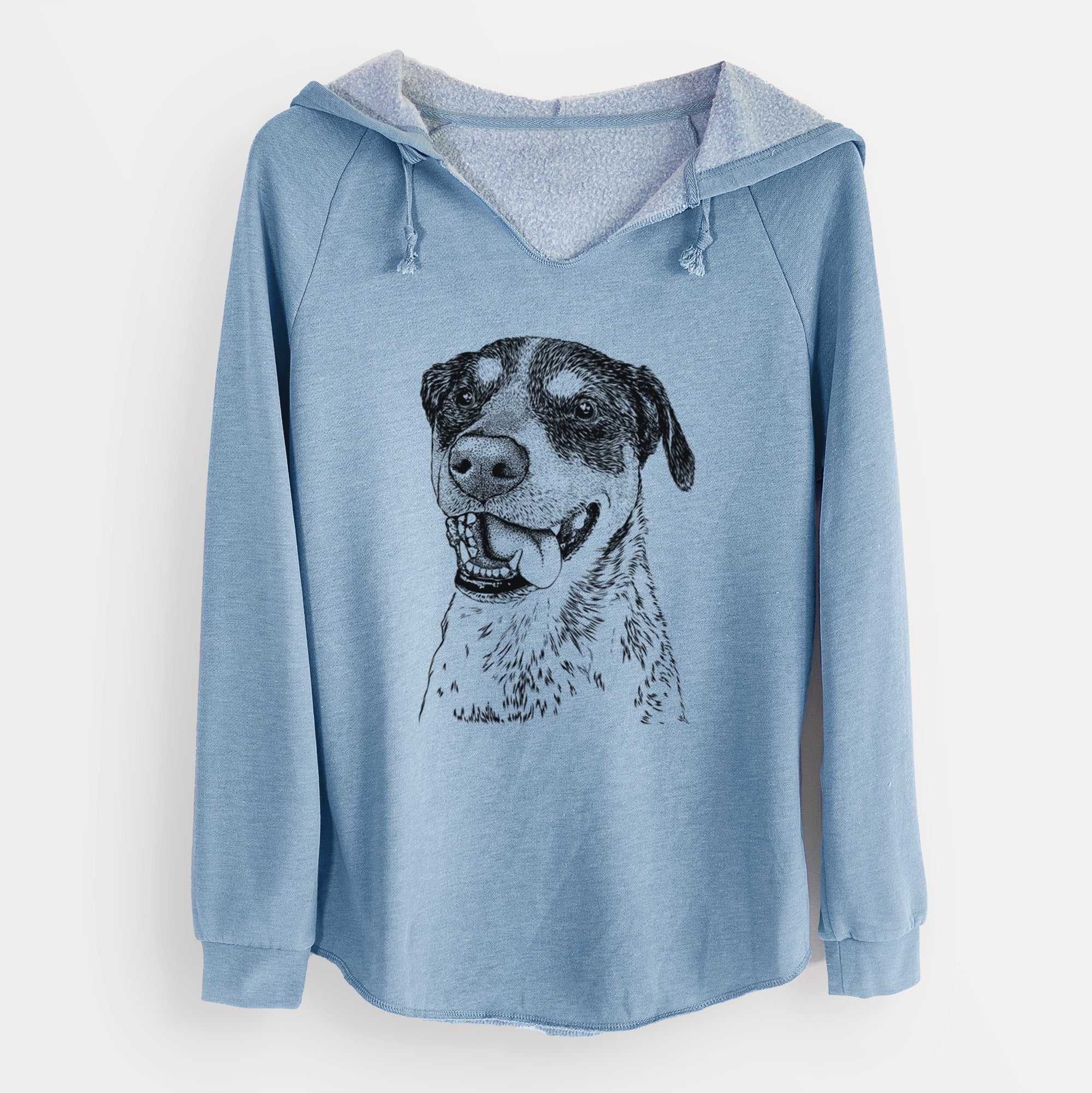 Bare Gerti the Mixed Breed - Cali Wave Hooded Sweatshirt