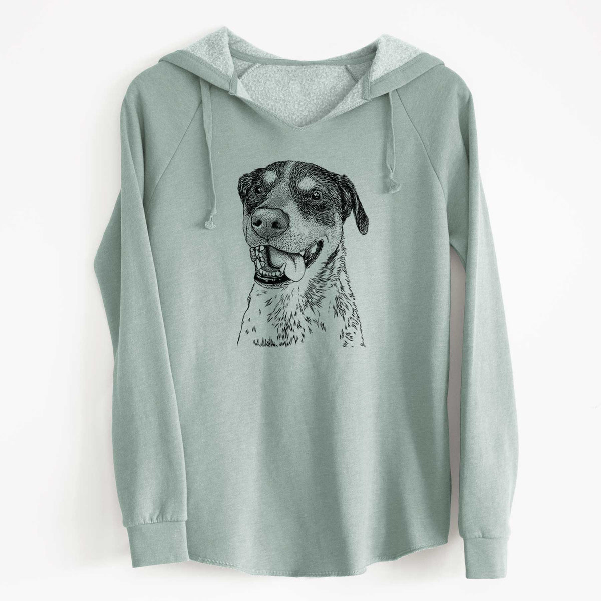 Bare Gerti the Mixed Breed - Cali Wave Hooded Sweatshirt