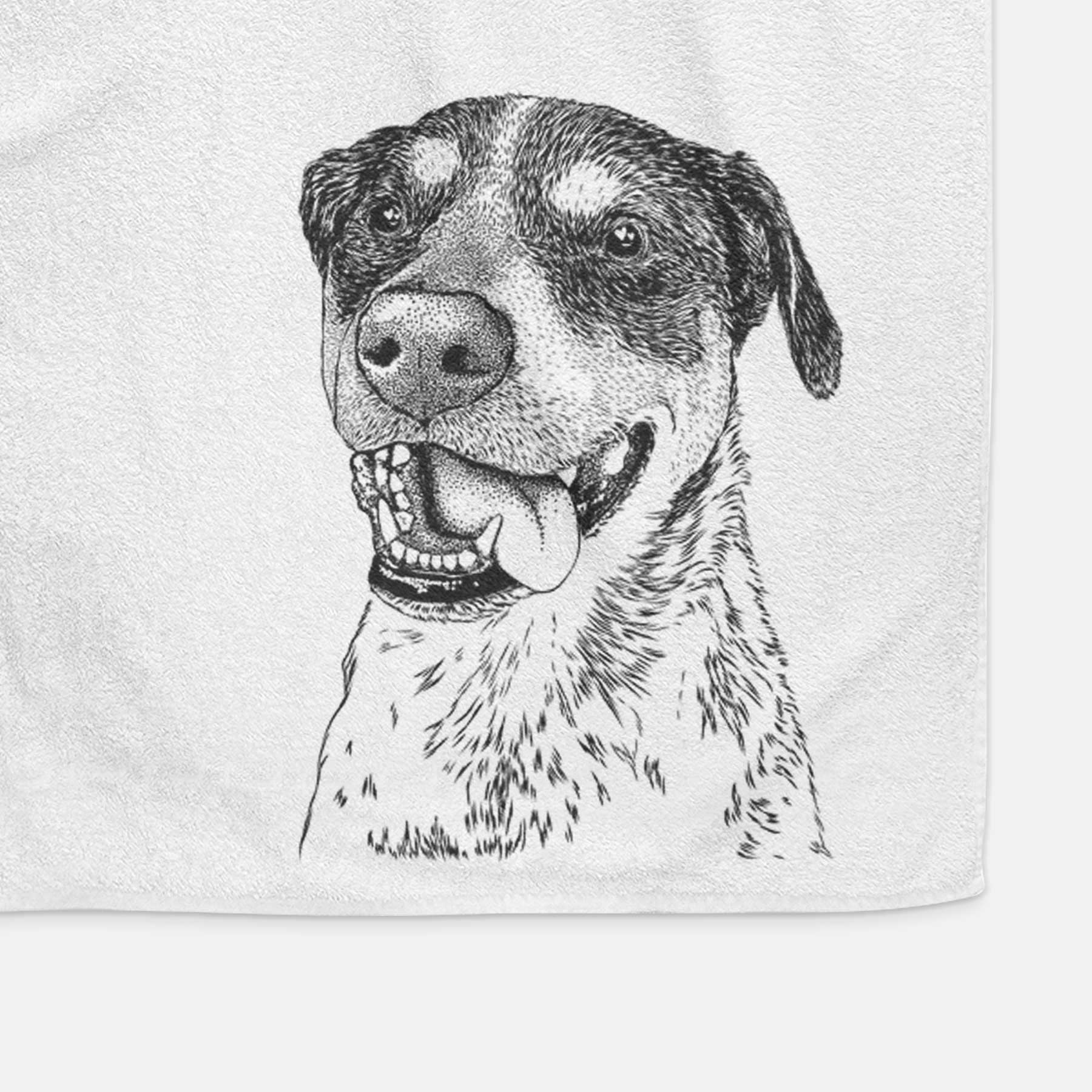 Gerti the Mixed Breed Decorative Hand Towel