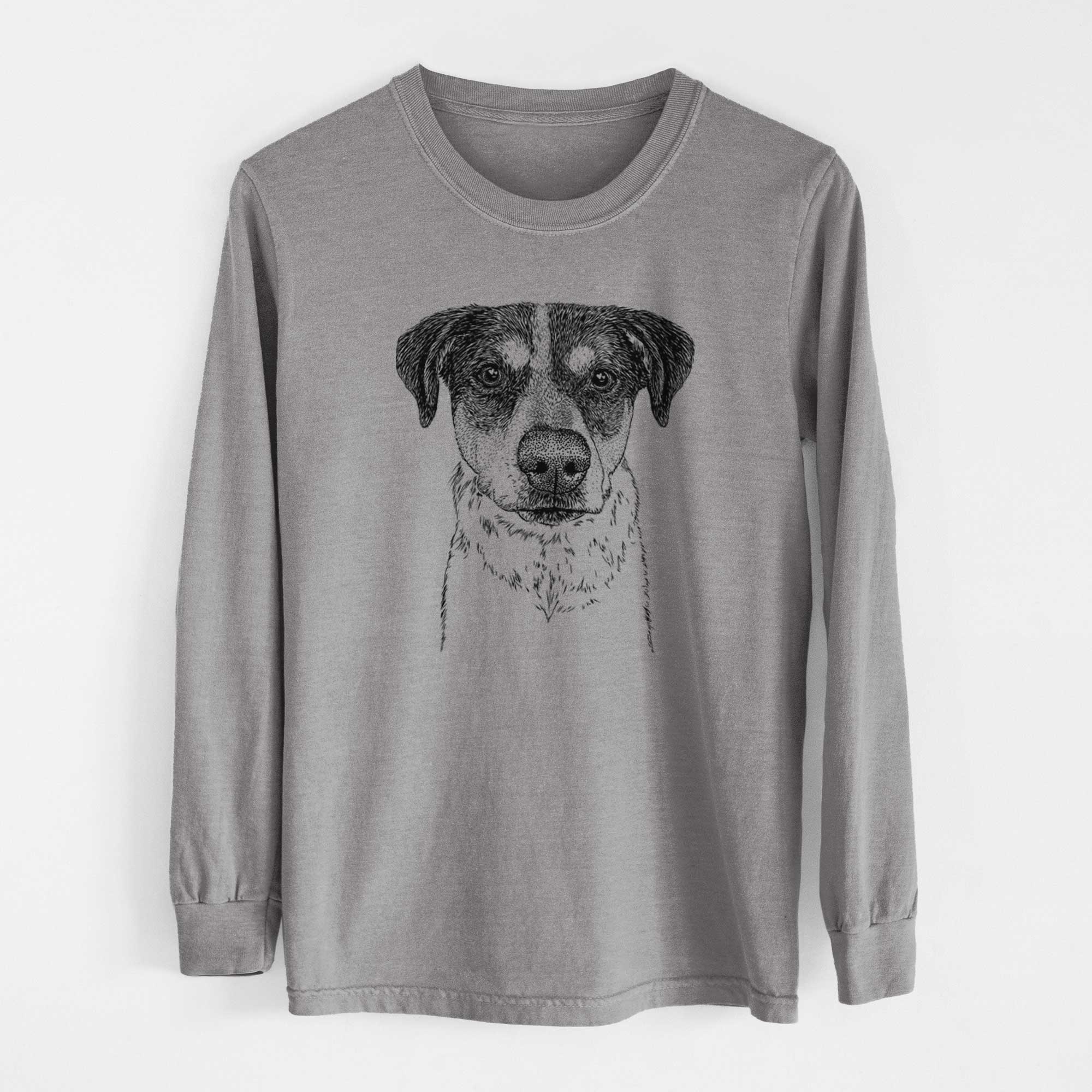 Bare Gertrude the Mixed Breed - Heavyweight 100% Cotton Long Sleeve