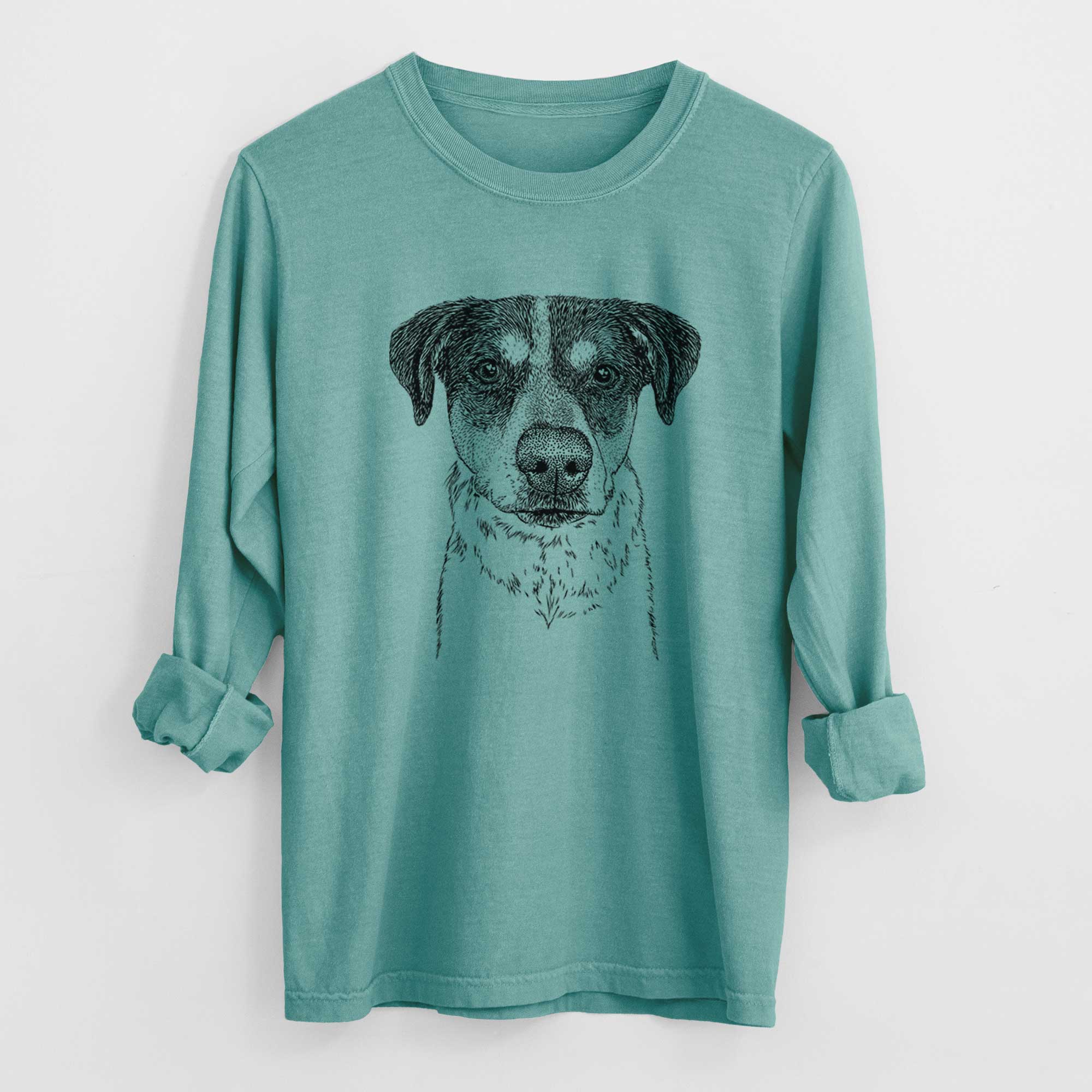 Bare Gertrude the Mixed Breed - Heavyweight 100% Cotton Long Sleeve