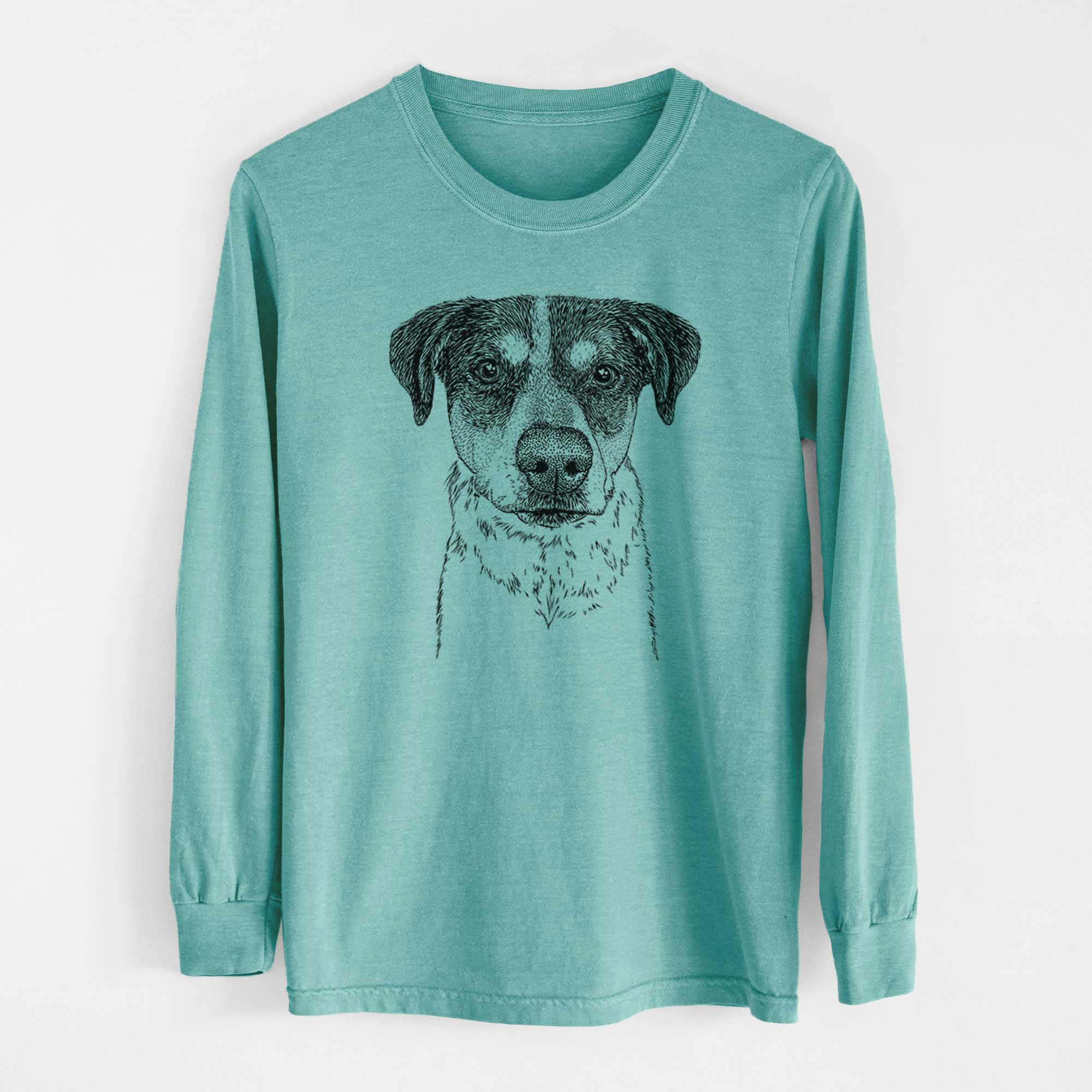 Bare Gertrude the Mixed Breed - Heavyweight 100% Cotton Long Sleeve