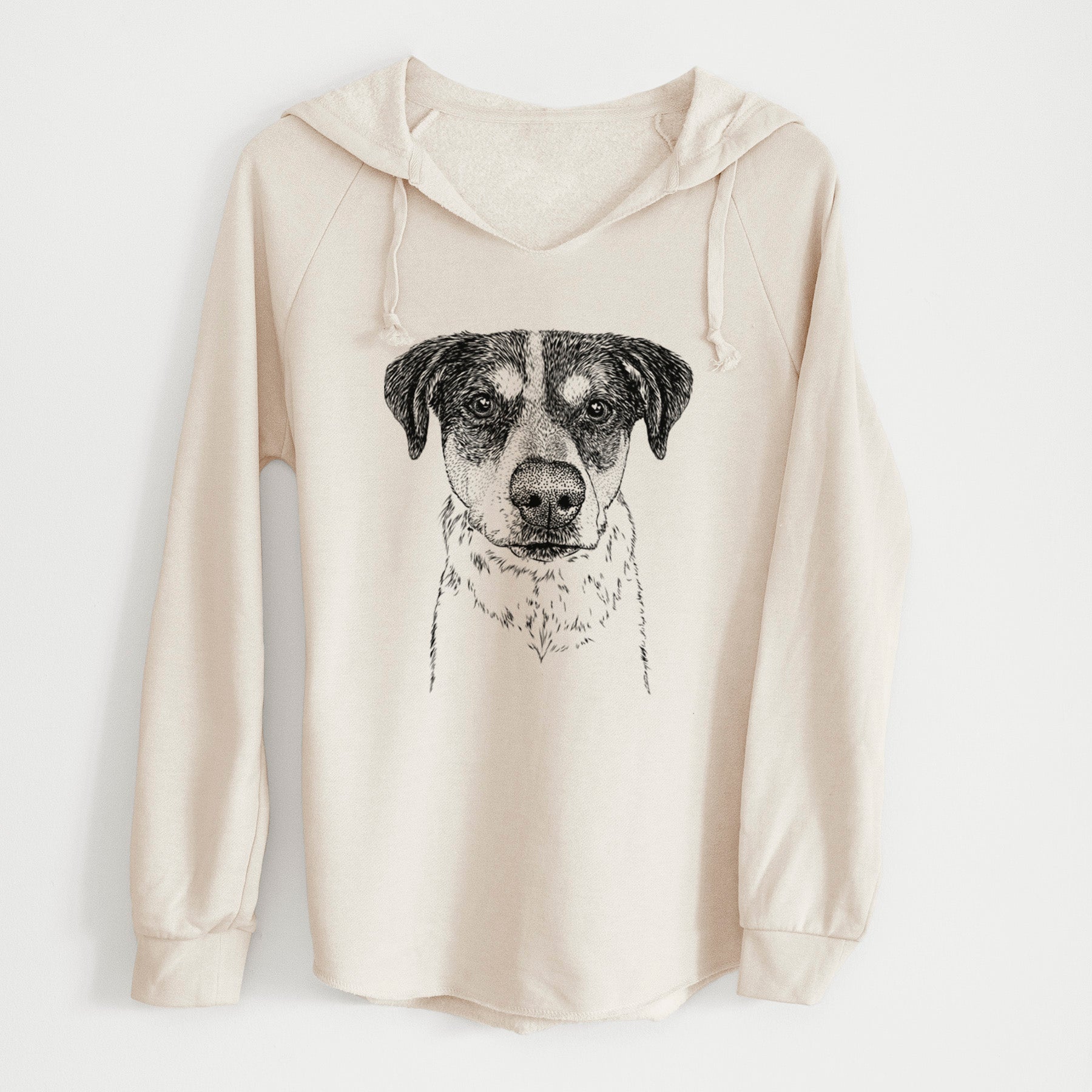 Bare Gertrude the Mixed Breed - Cali Wave Hooded Sweatshirt