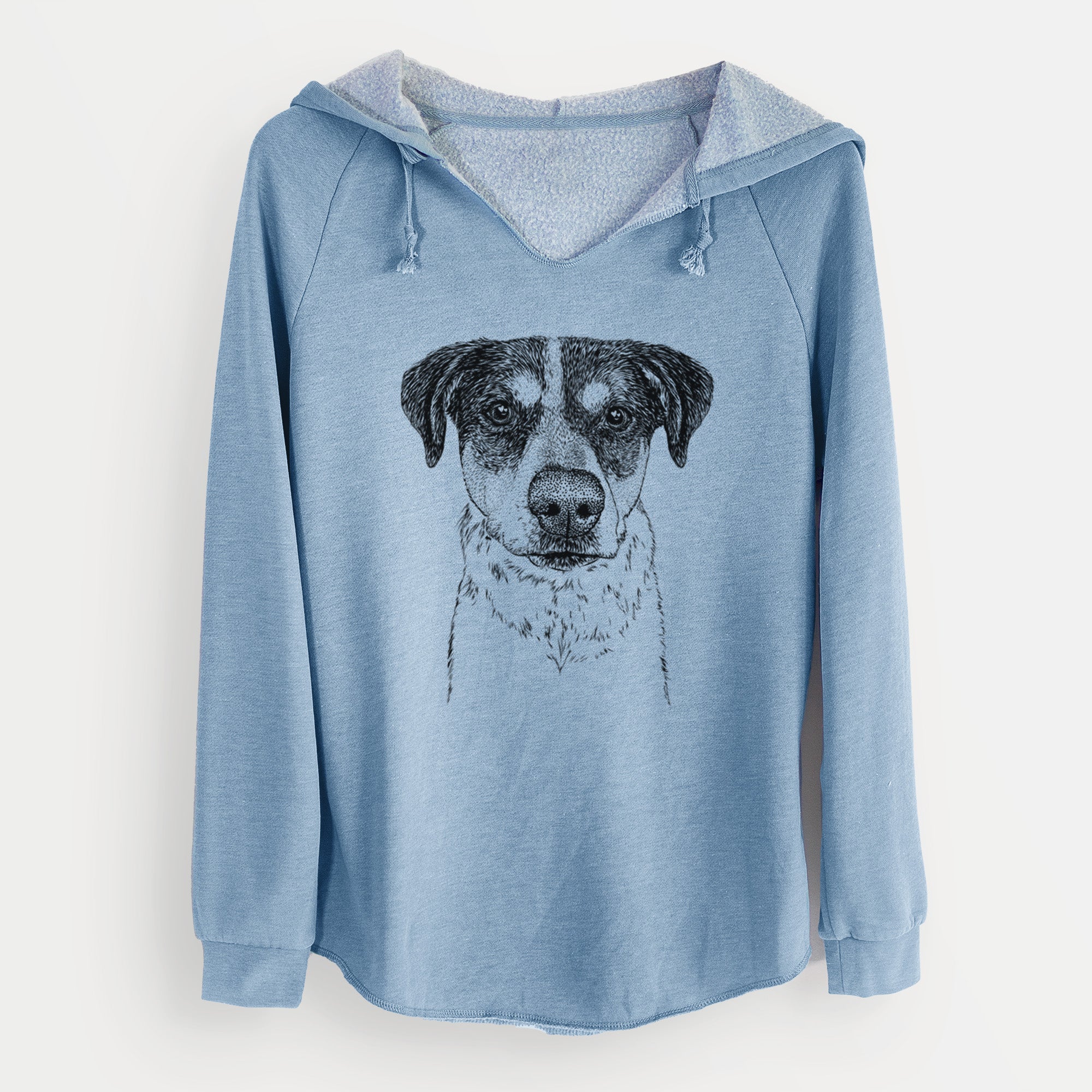 Bare Gertrude the Mixed Breed - Cali Wave Hooded Sweatshirt