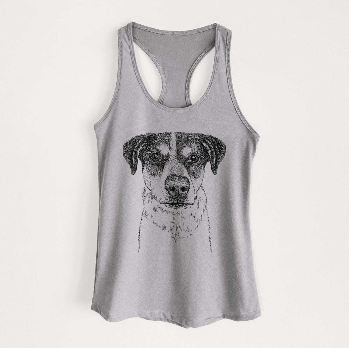 Gertrude the Mixed Breed - Women&#39;s Racerback Tanktop