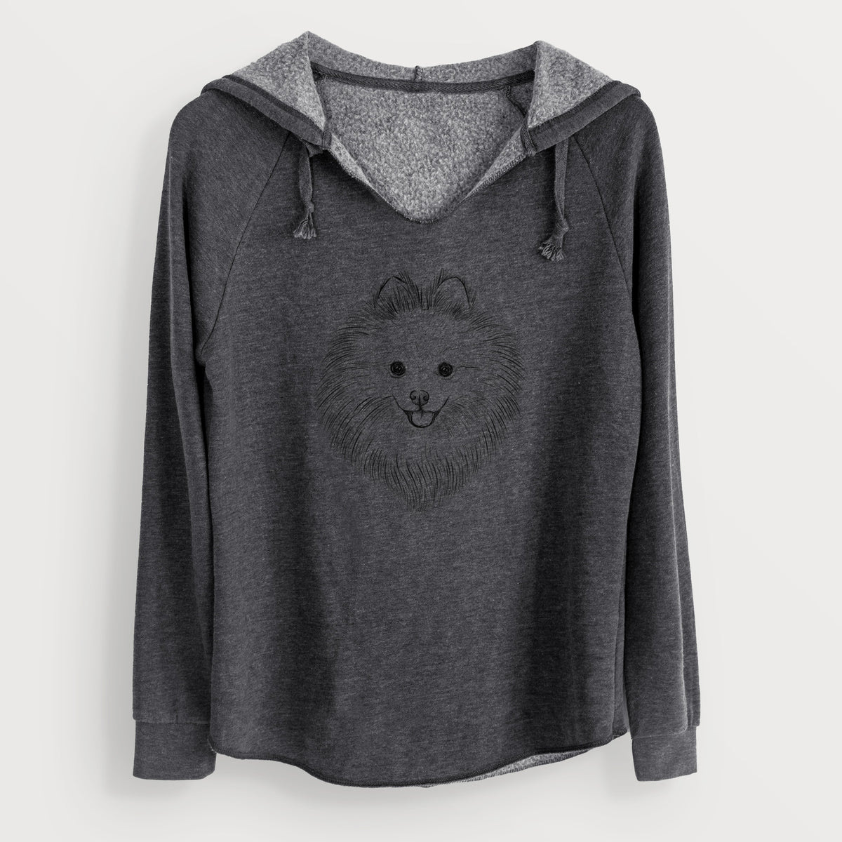 Bare GiGi the Pomeranian - Cali Wave Hooded Sweatshirt