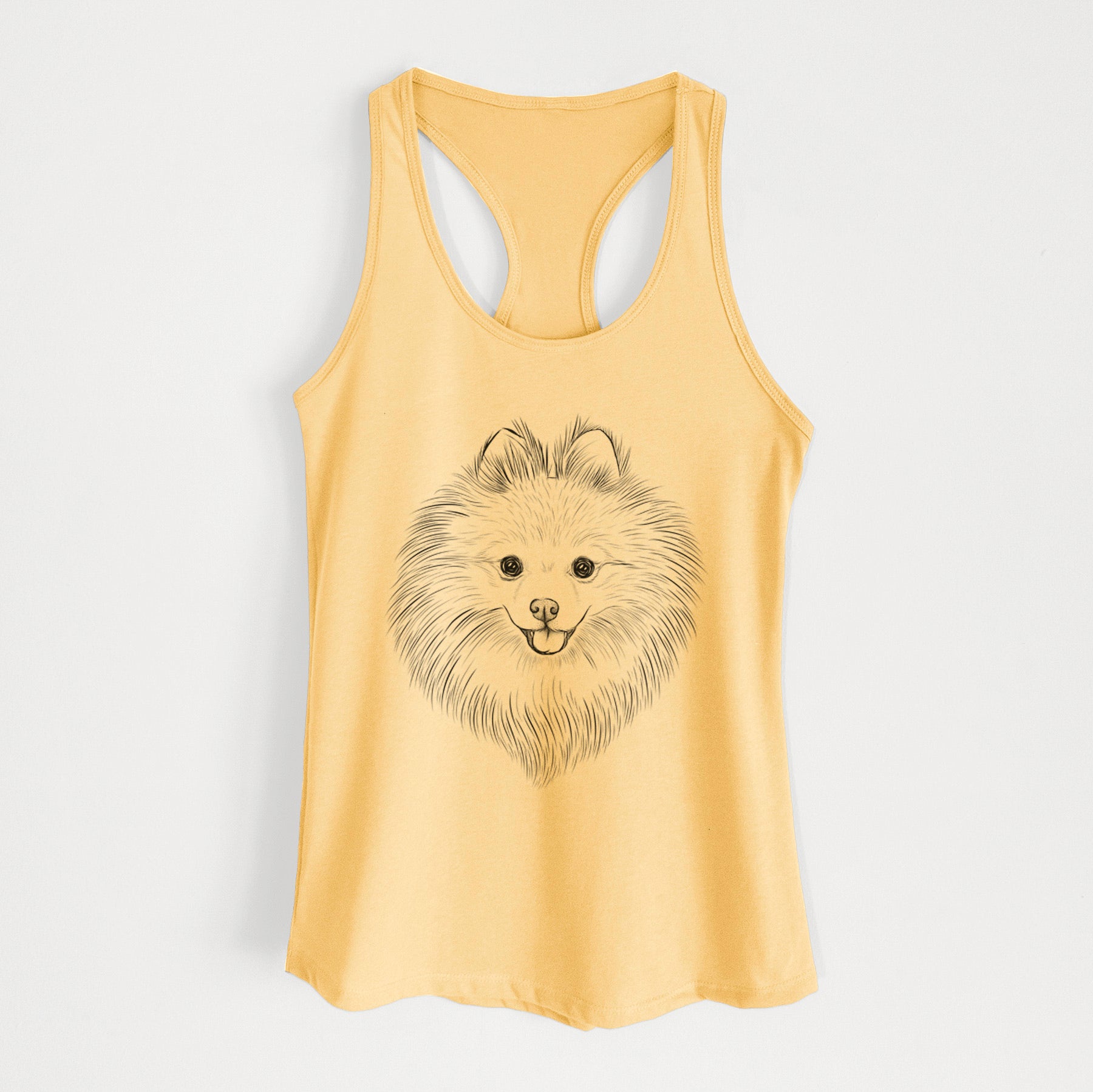 GiGi the Pomeranian - Women's Racerback Tanktop