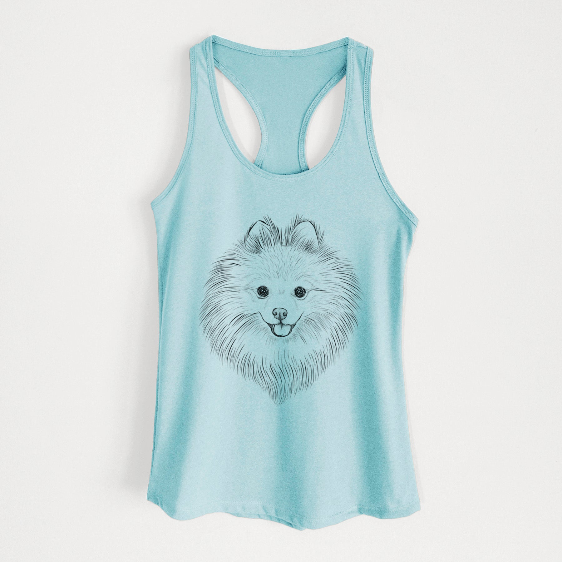 GiGi the Pomeranian - Women's Racerback Tanktop