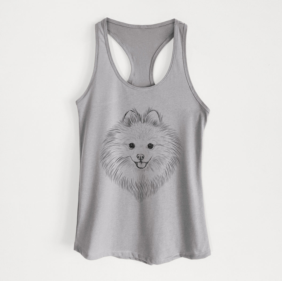 GiGi the Pomeranian - Women&#39;s Racerback Tanktop