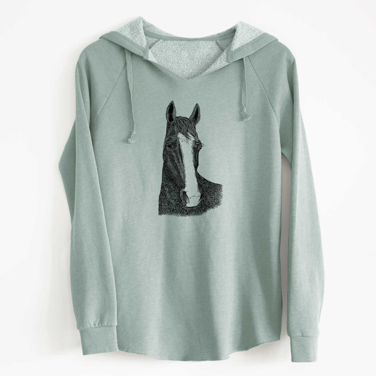 Bare Gibson the Tennessee Walking Horse - Cali Wave Hooded Sweatshirt