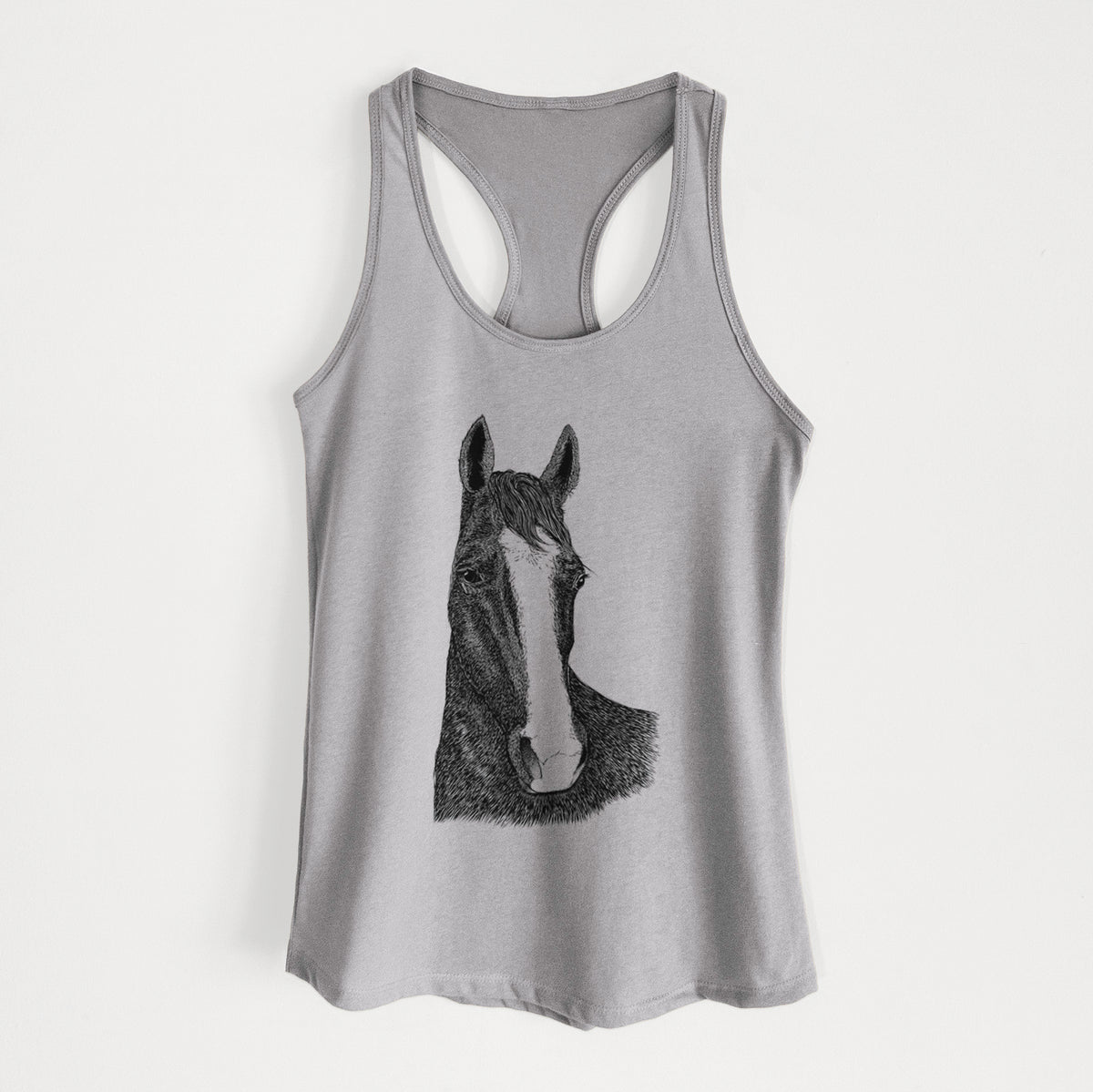 Gibson the Tennessee Walking Horse - Women&#39;s Racerback Tanktop