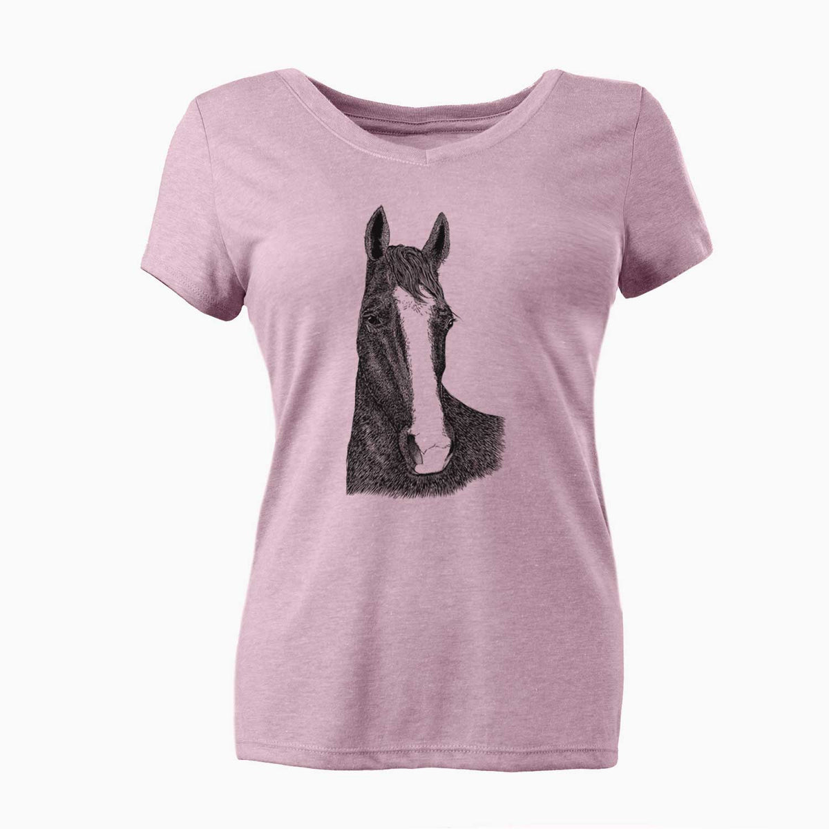 Bare Gibson the Tennessee Walking Horse - Women's V-neck Shirt