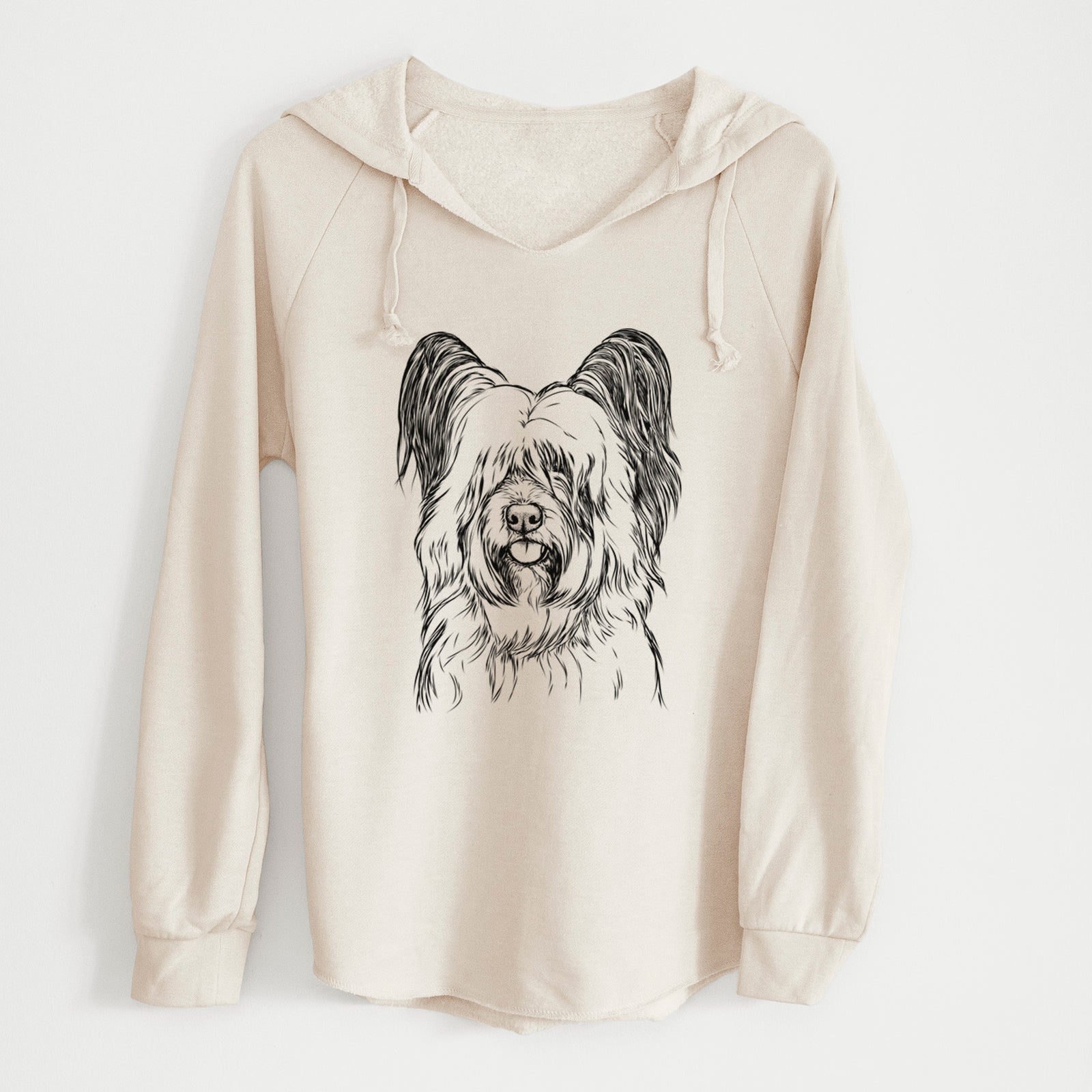 Bare Gideon the Skye Terrier - Cali Wave Hooded Sweatshirt