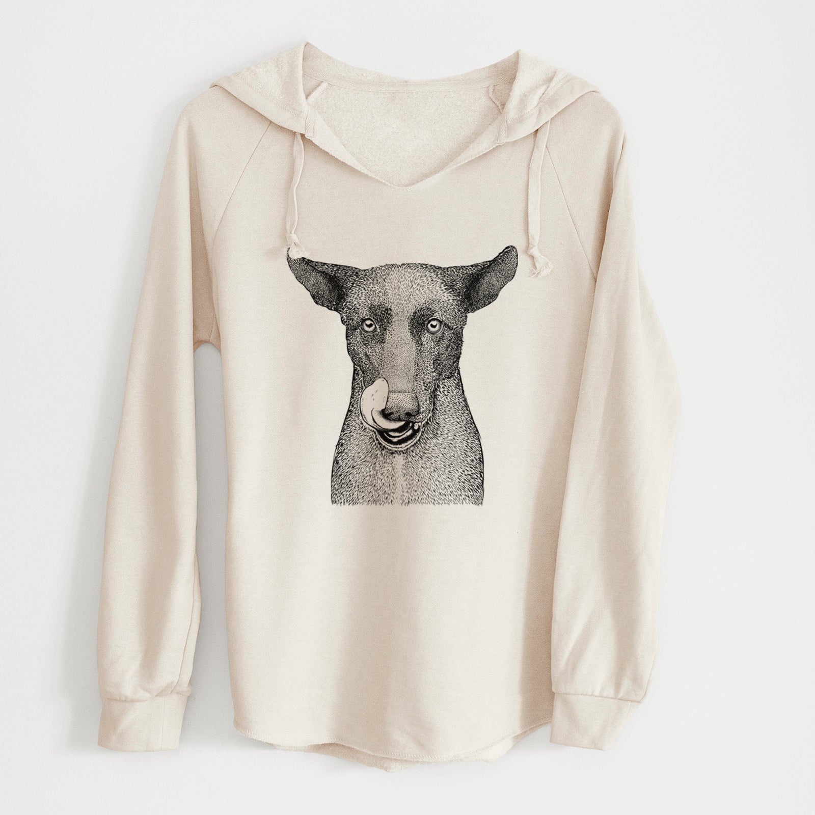 Bare Gidget the Mexican Street Dog - Cali Wave Hooded Sweatshirt