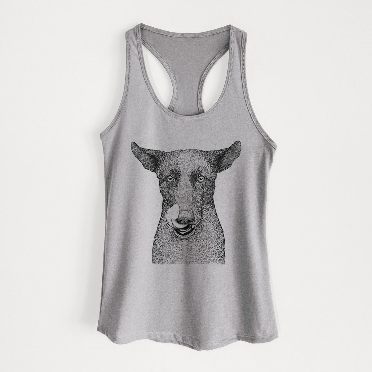 Gidget the Mexican Street Dog - Women&#39;s Racerback Tanktop