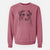 Bare Ginger the Australian Shepherd - Unisex Pigment Dyed Crew Sweatshirt