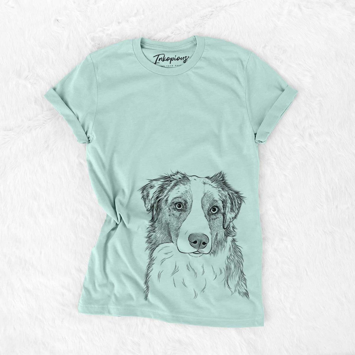 Bare Ginger the Australian Shepherd - Unisex Crewneck