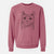 Bare Ginger Tom the Tabby Cat - Unisex Pigment Dyed Crew Sweatshirt