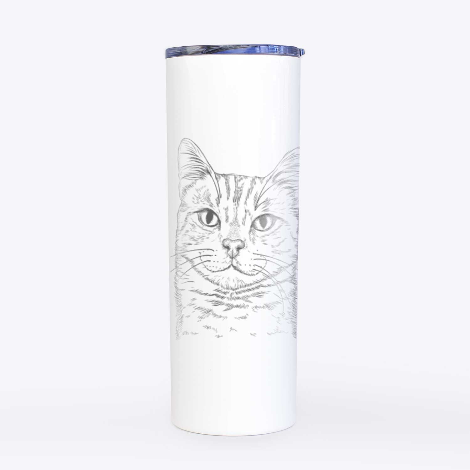 Ginger Tom the Tabby Cat - 20oz Skinny Tumbler