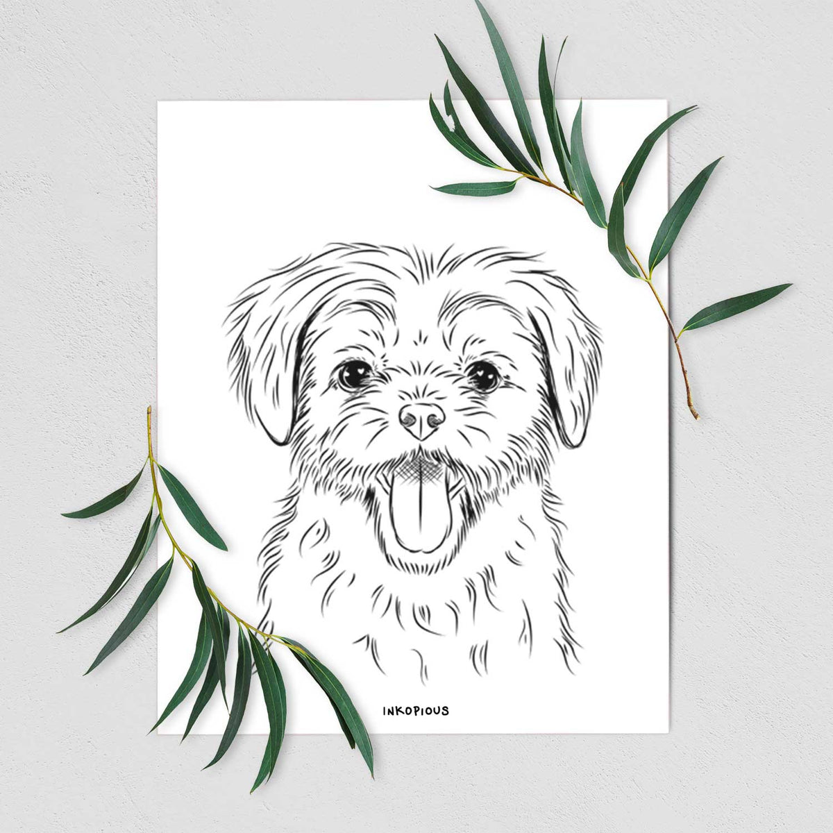 Gizmo the Maltese Art Print