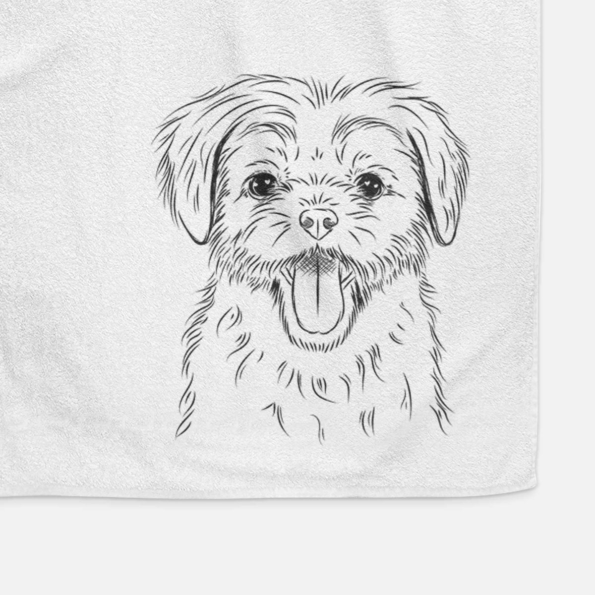 Gizmo the Maltese Decorative Hand Towel