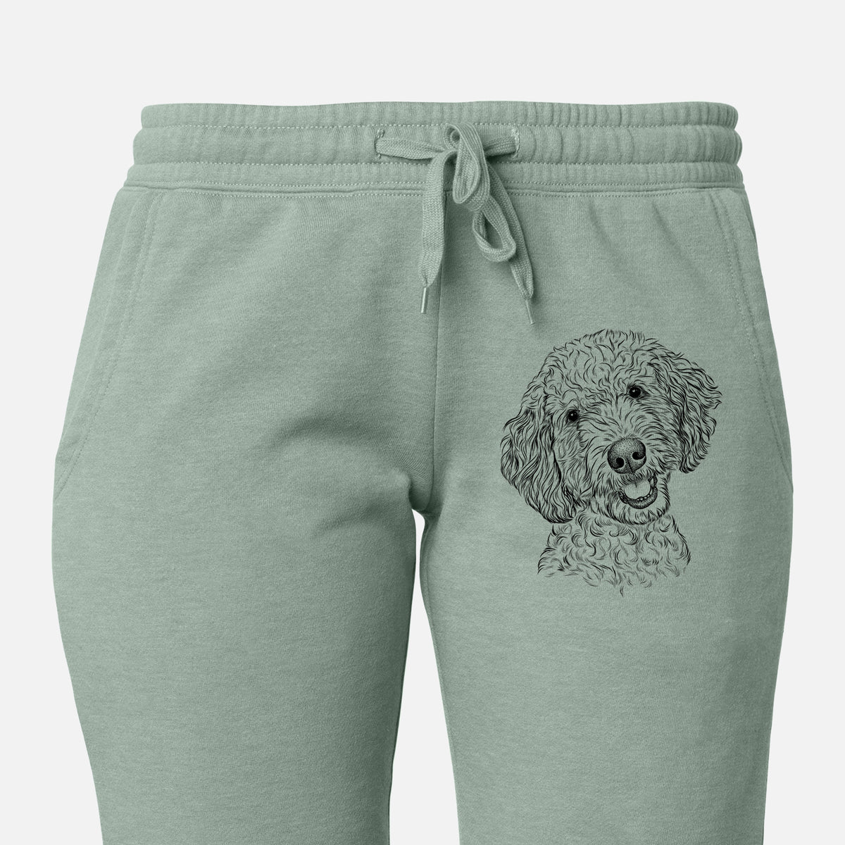 Gizmo the Goldendoodle - Women&#39;s Cali Wave Joggers