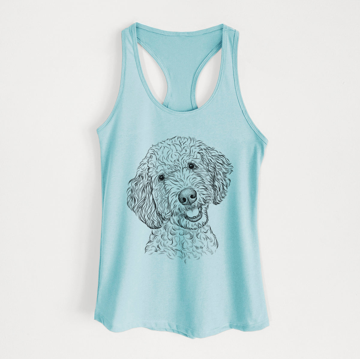 Gizmo the Goldendoodle - Women's Racerback Tanktop
