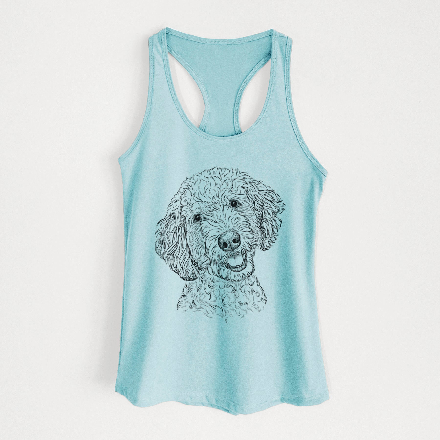Gizmo the Goldendoodle - Women's Racerback Tanktop