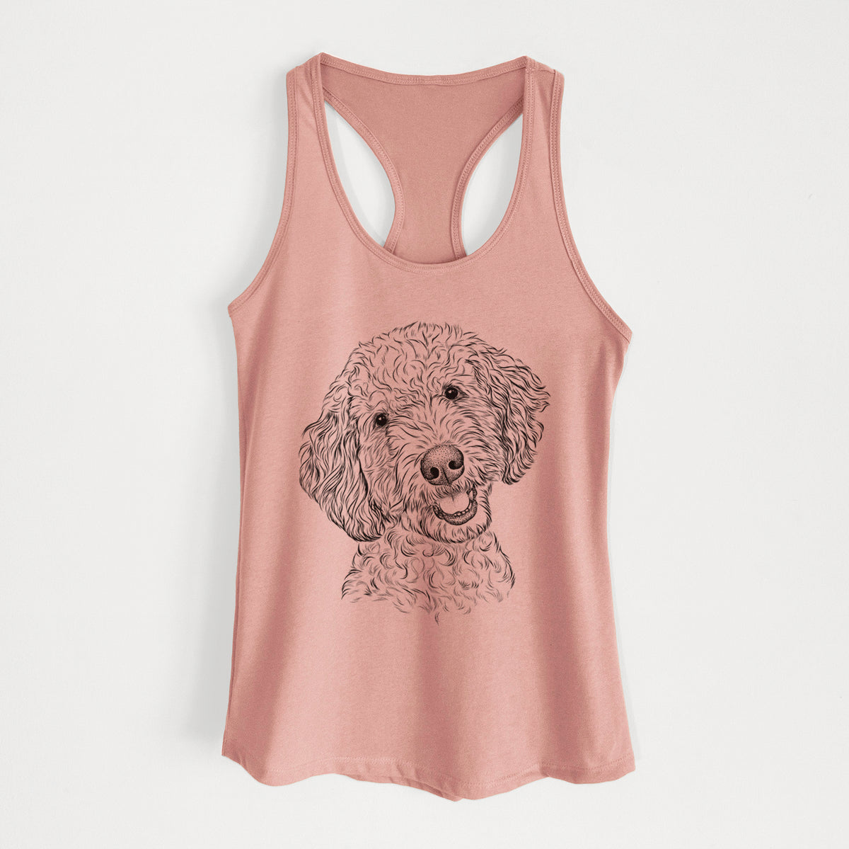 Gizmo the Goldendoodle - Women's Racerback Tanktop