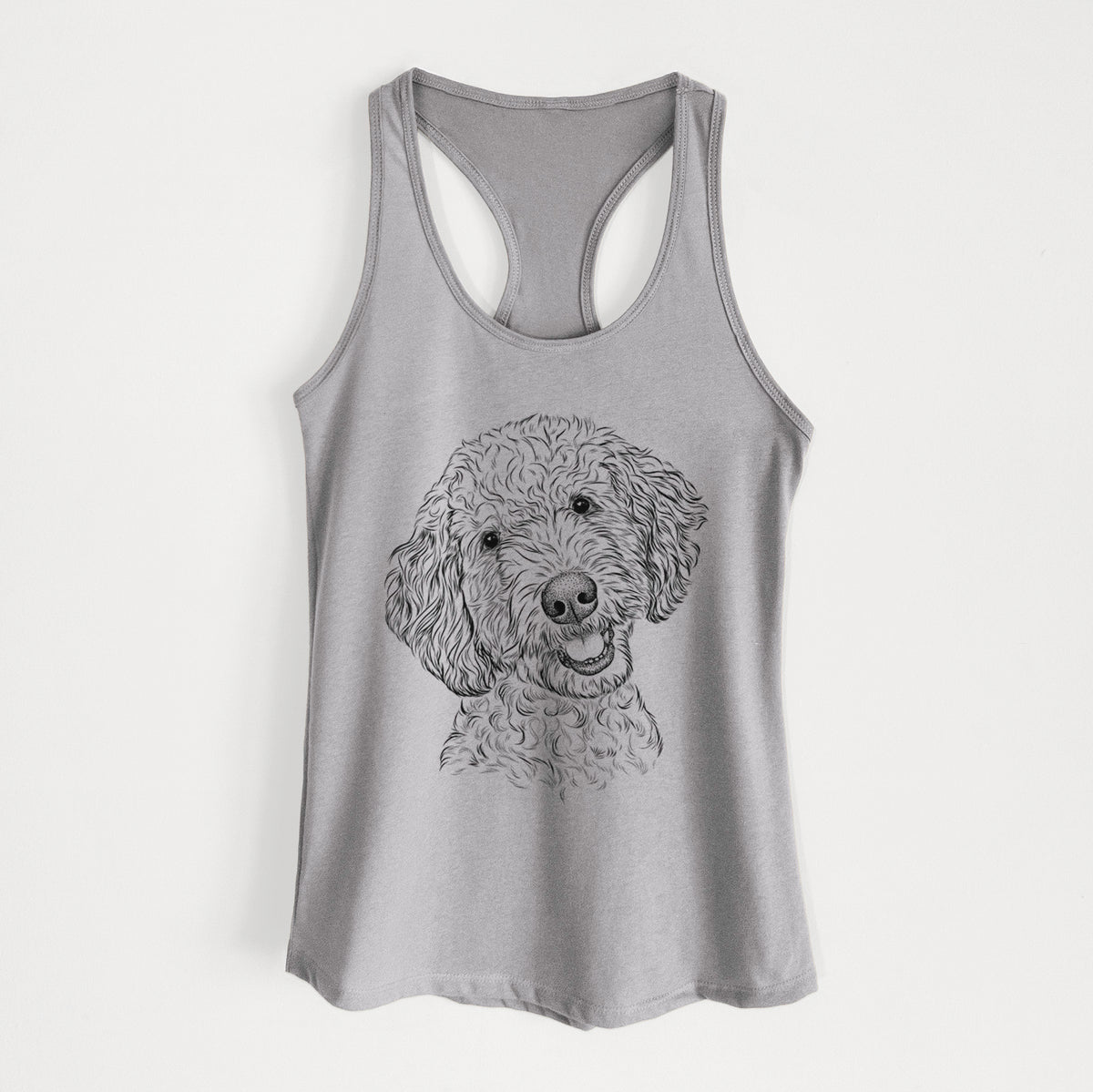 Gizmo the Goldendoodle - Women&#39;s Racerback Tanktop