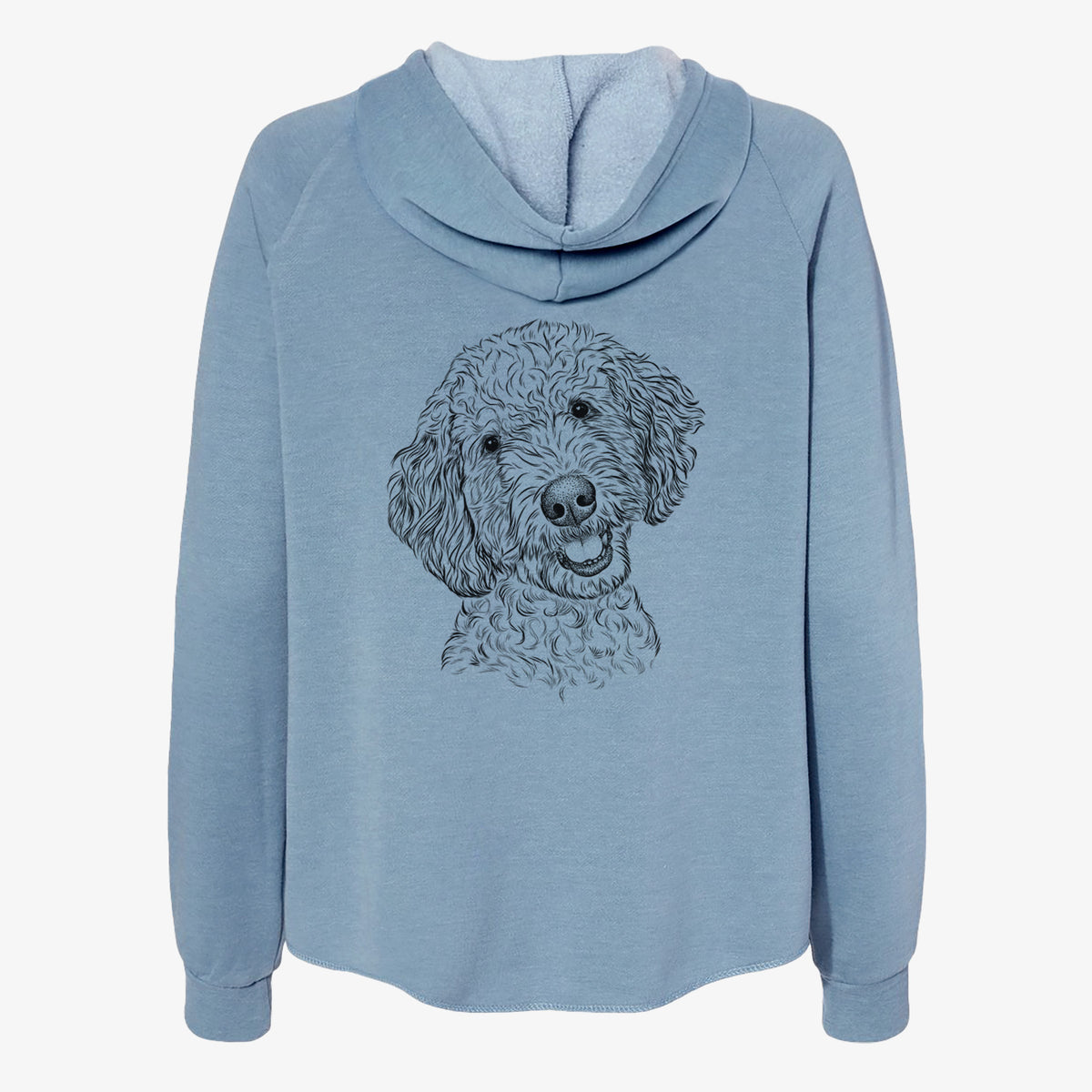 Gizmo the Goldendoodle - Women's Cali Wave Zip-Up Sweatshirt