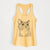 Gizmo the Grey Cat - Women's Racerback Tanktop