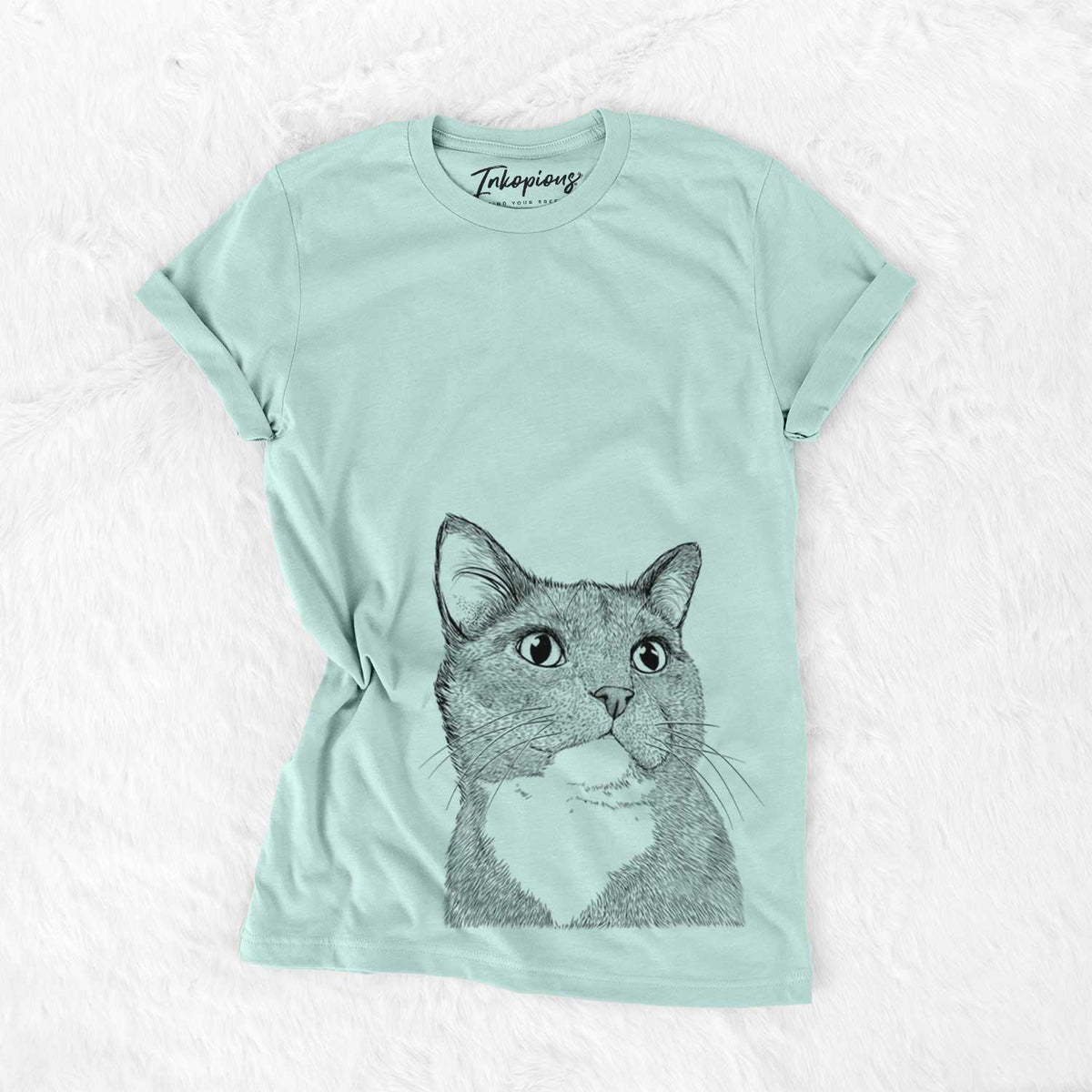 Gizmo the Grey Cat - Bella Canvas Unisex Crewneck