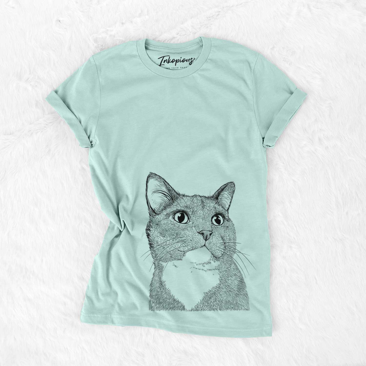 Gizmo the Grey Cat - Bella Canvas Unisex Crewneck