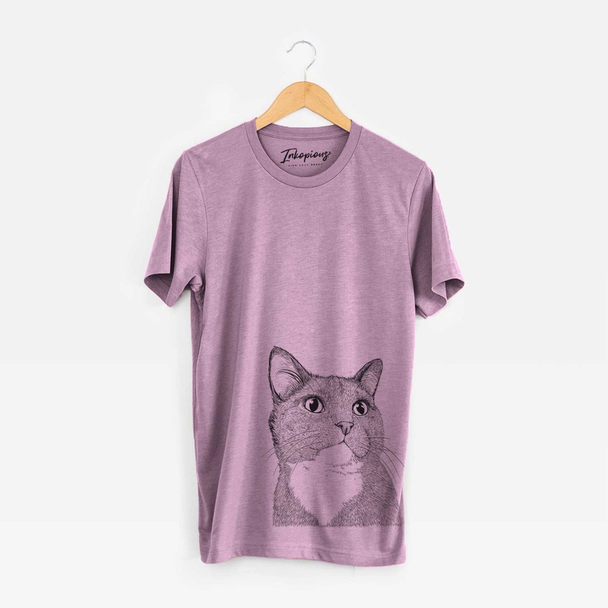 Bare Gizmo the Grey Cat - Unisex Crewneck
