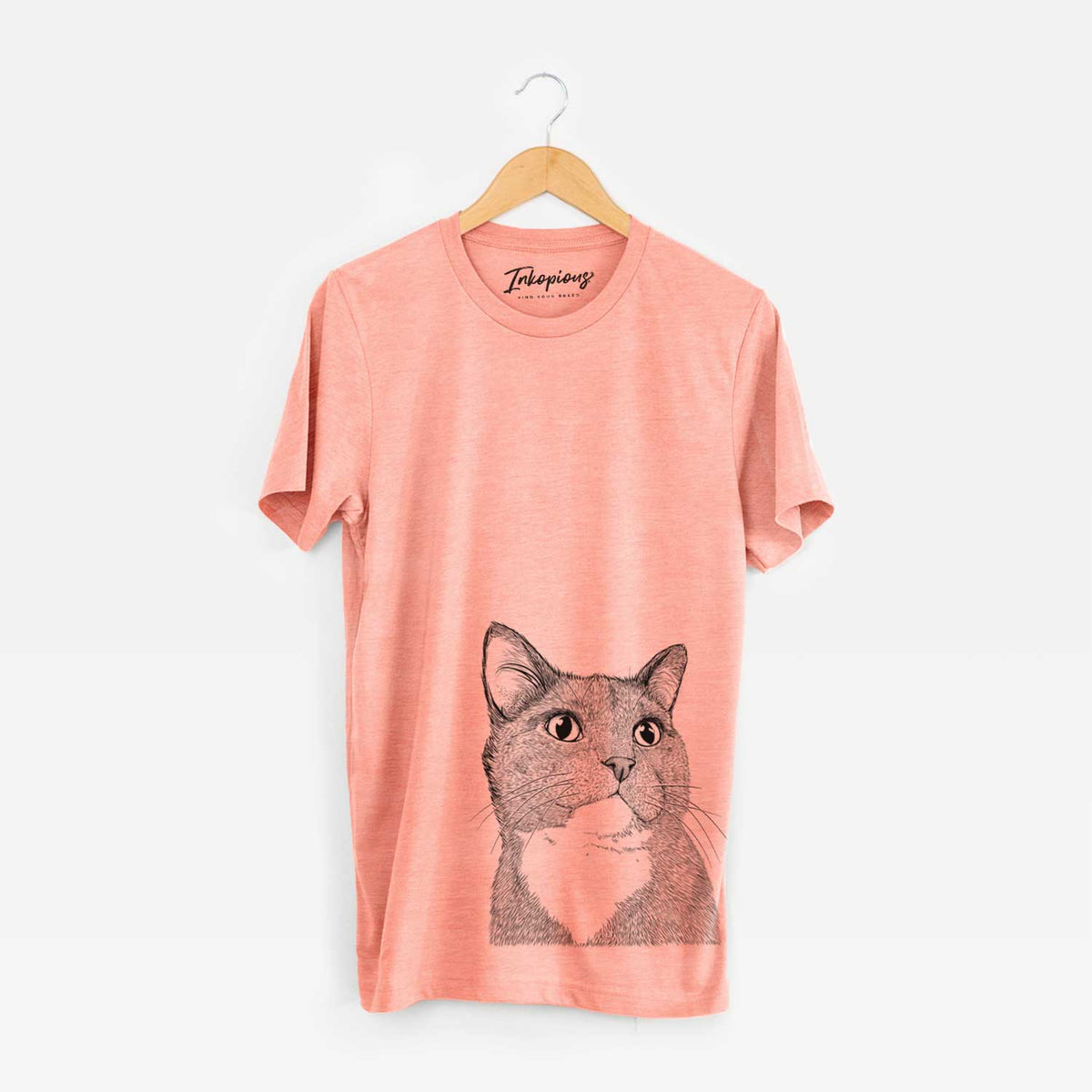 Bare Gizmo the Grey Cat - Unisex Crewneck