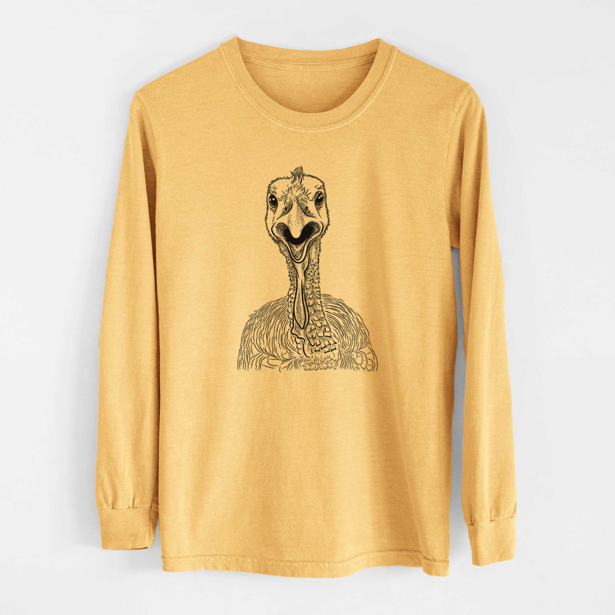 Bare Gobble the Turkey - Heavyweight 100% Cotton Long Sleeve