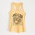 Gonzo the Chocolate Lab - Women's Racerback Tanktop