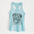 Gonzo the Chocolate Lab - Women's Racerback Tanktop