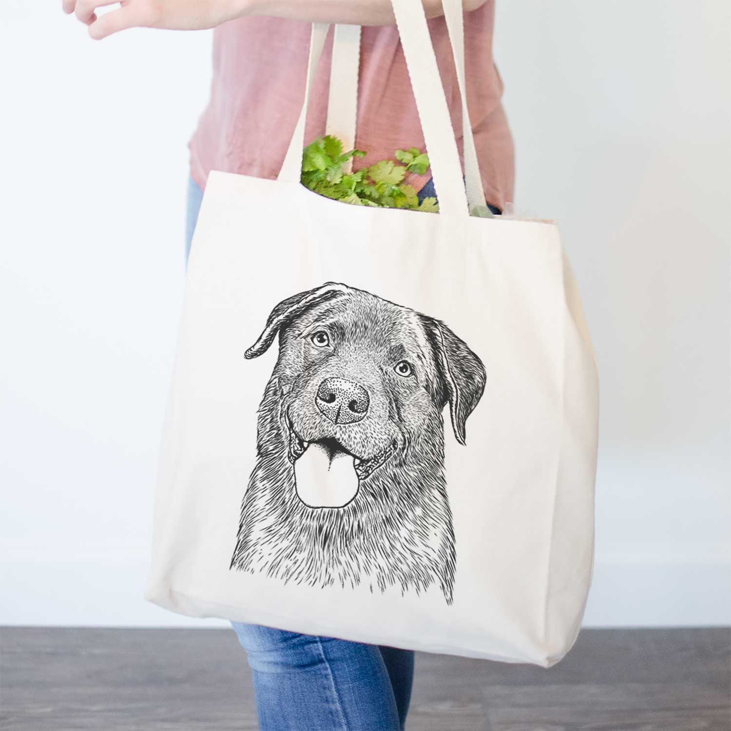 Gonzo the Chocolate Lab - Tote Bag