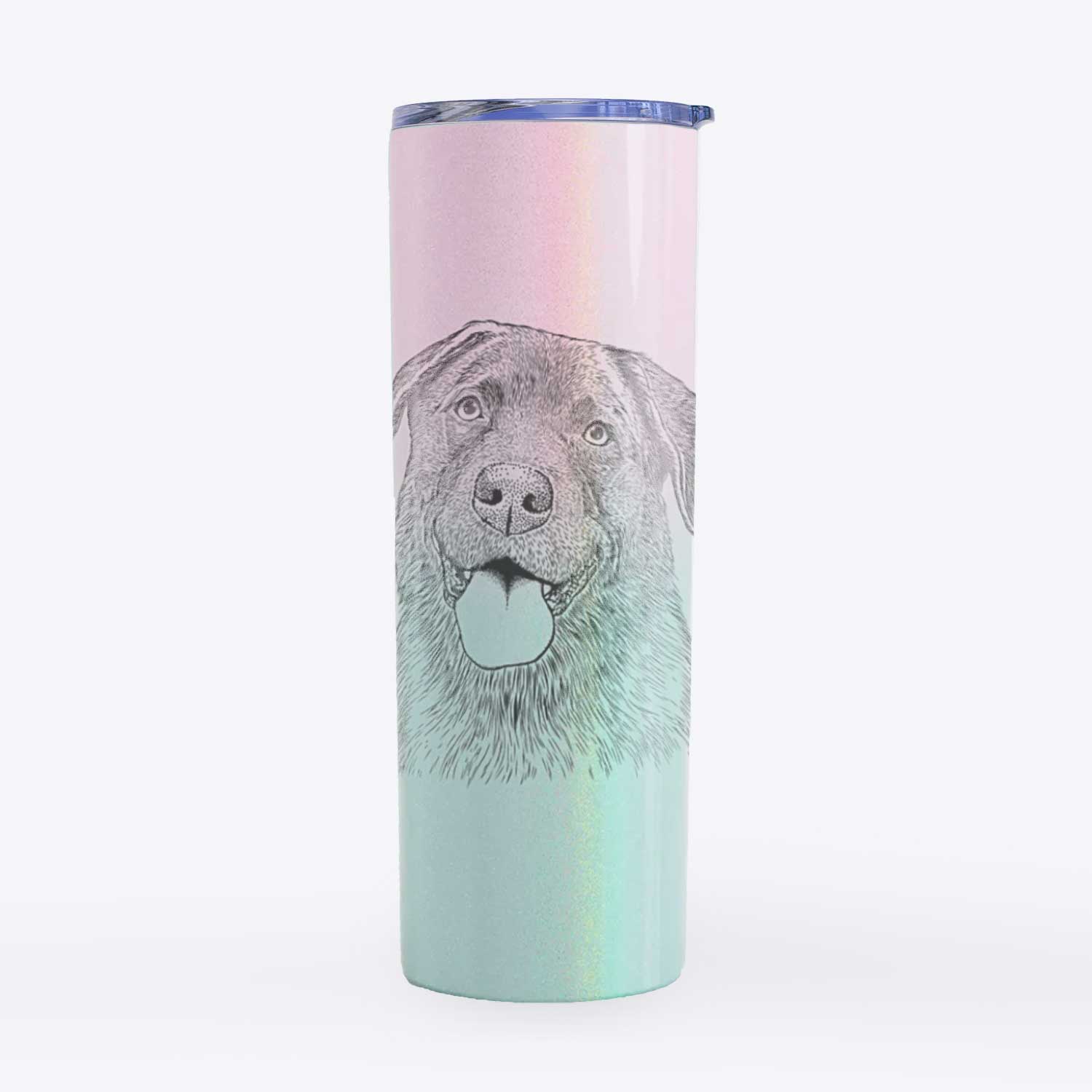 Gonzo the Chocolate Lab - 20oz Skinny Tumbler