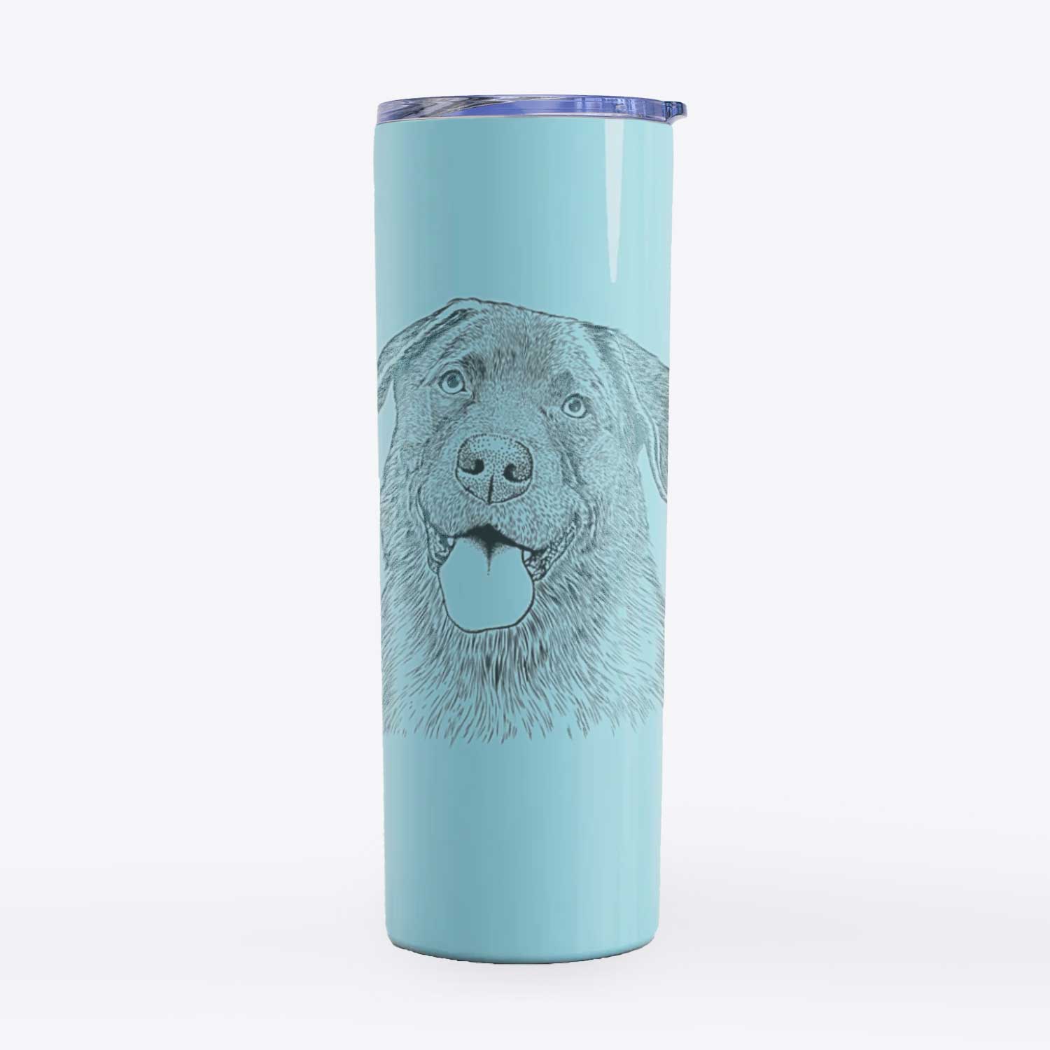 Gonzo the Chocolate Lab - 20oz Skinny Tumbler