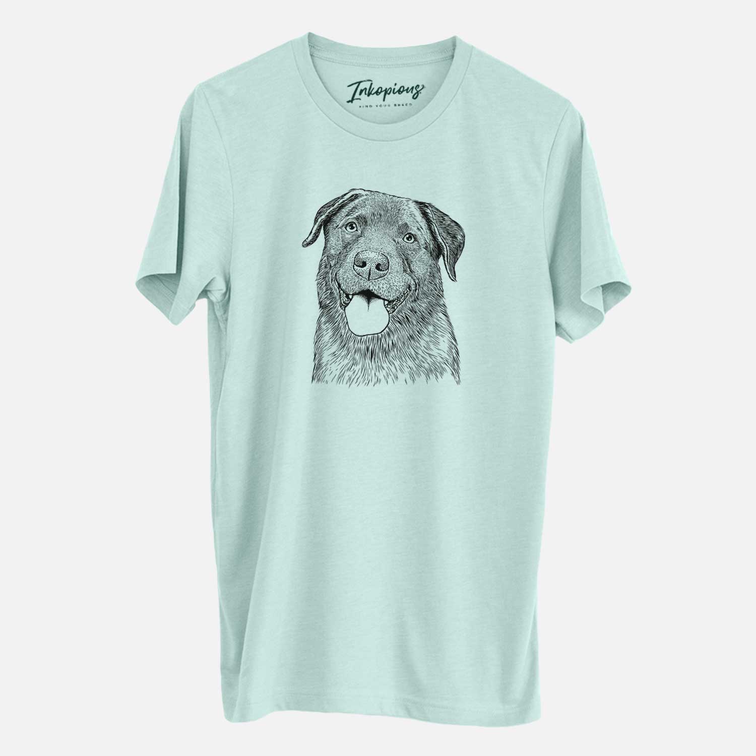 Bare Gonzo the Chocolate Lab - Unisex Crewneck