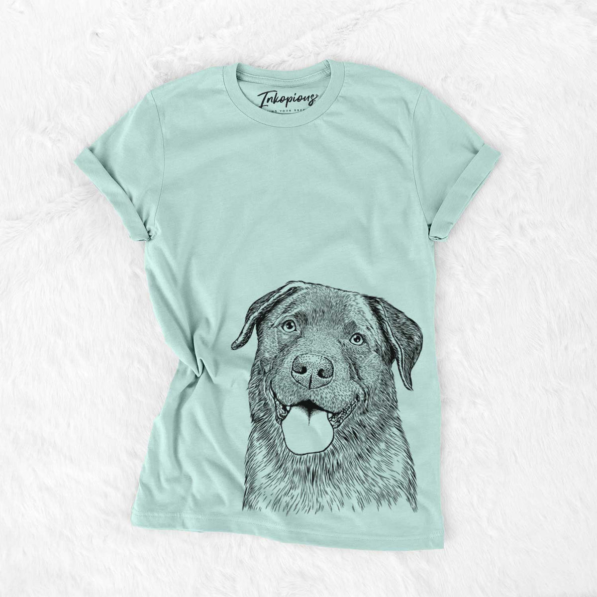 Bare Gonzo the Chocolate Lab - Unisex Crewneck