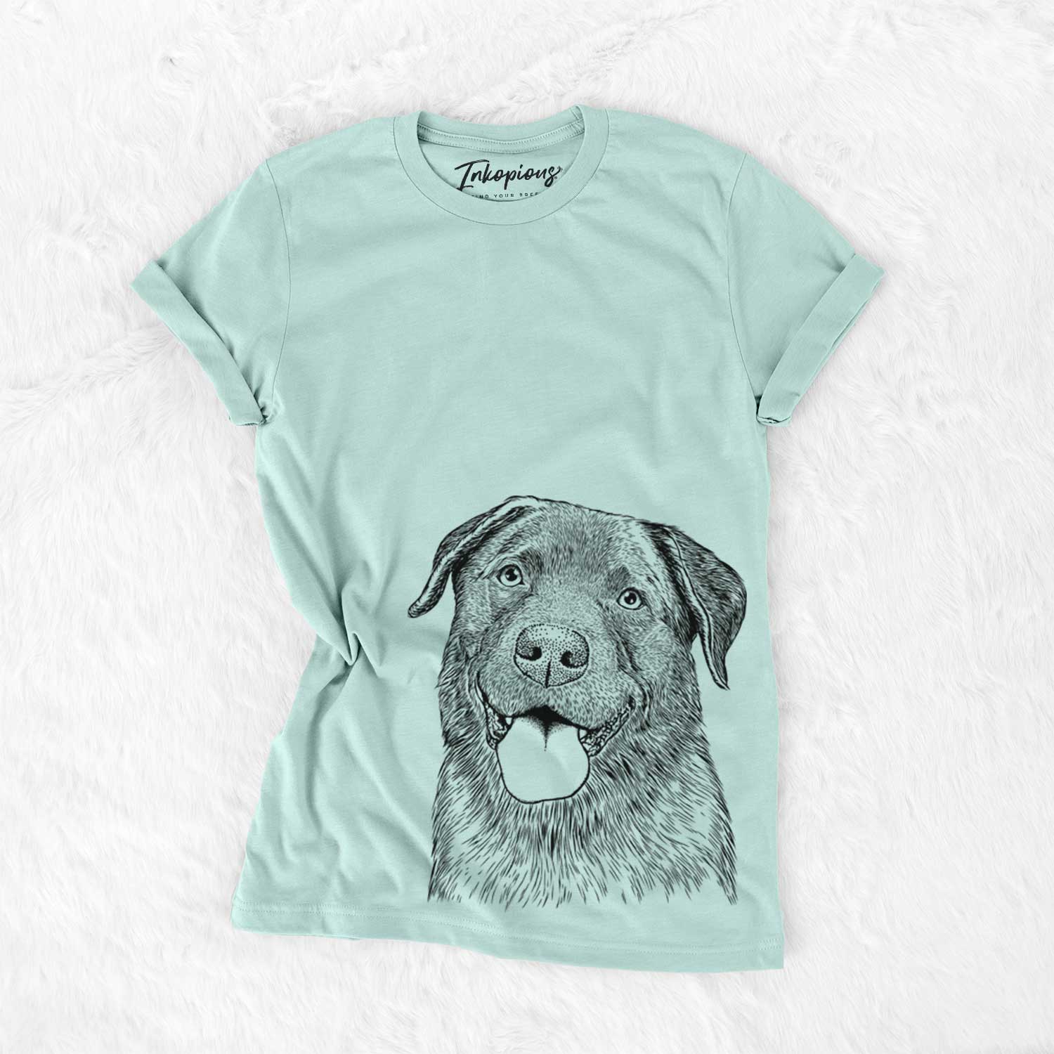 Bare Gonzo the Chocolate Lab - Unisex Crewneck